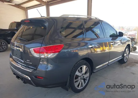 2013 Nissan Pathfinder Platinum z USA, uszkodzony, nr VIN 5N1AR2MM1DC649048